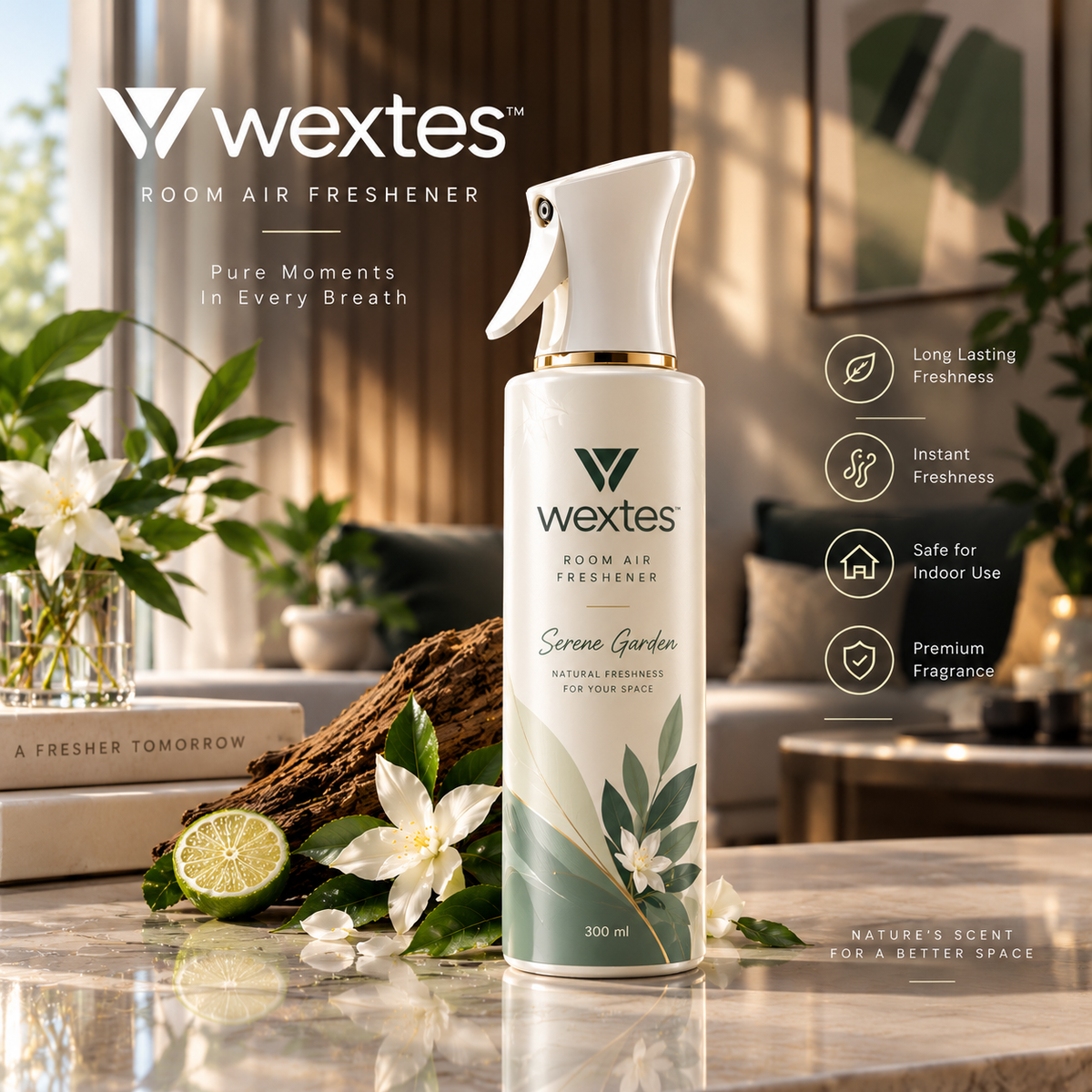 Wextes Serene Garden Room Air Freshener
