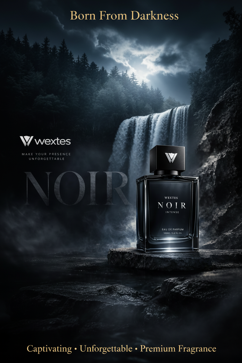 Noir Waterfall Night