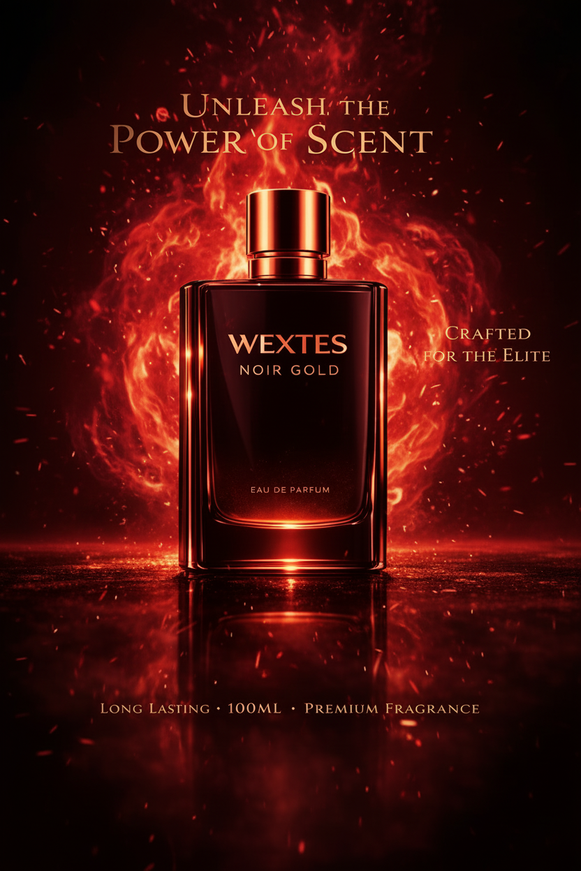 Noir Gold Red